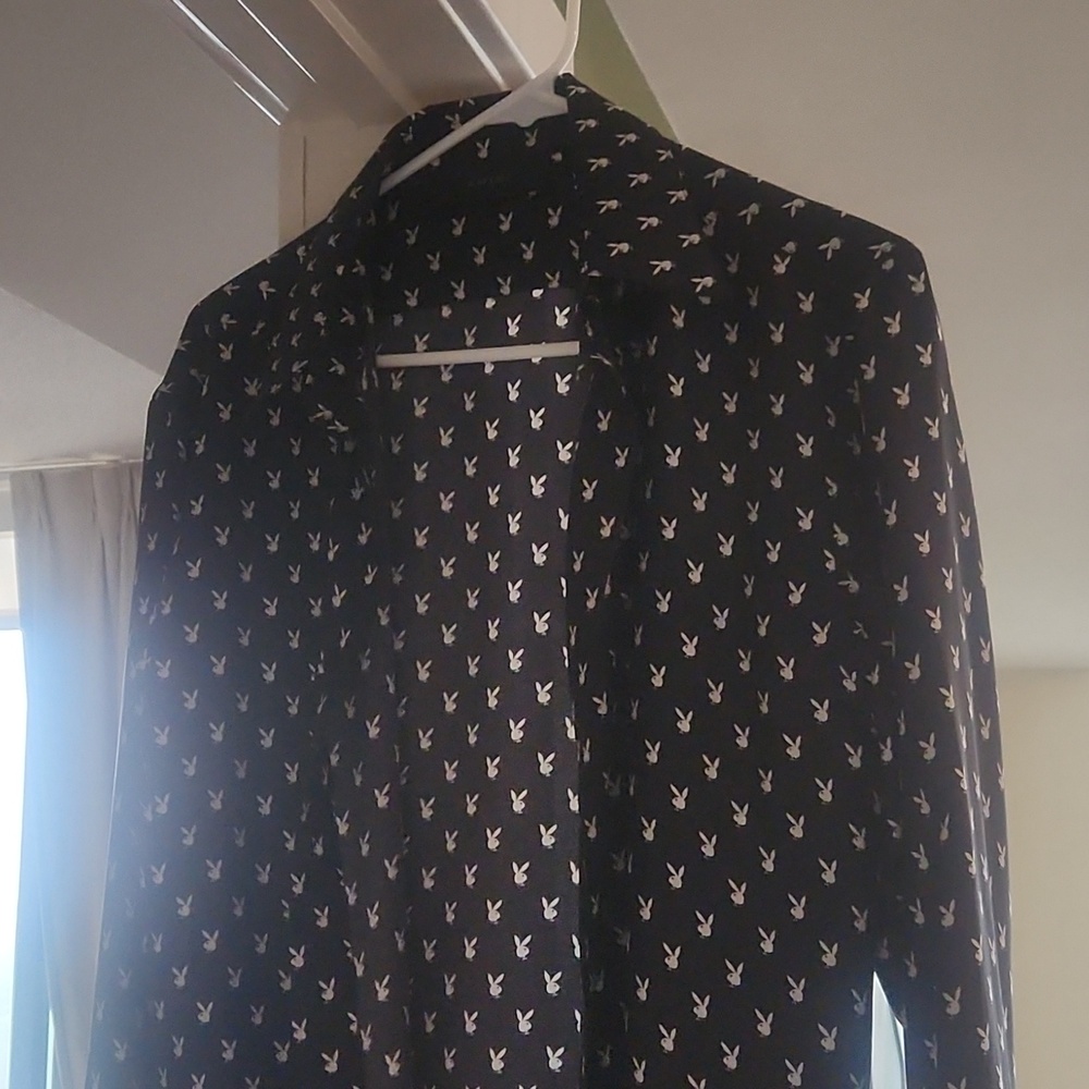 Amiri silk playboy shirt